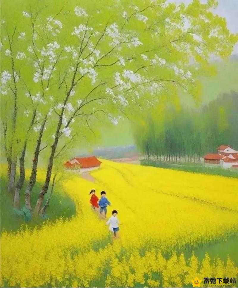 春天里最动人的风景——花海与新绿交织的画卷