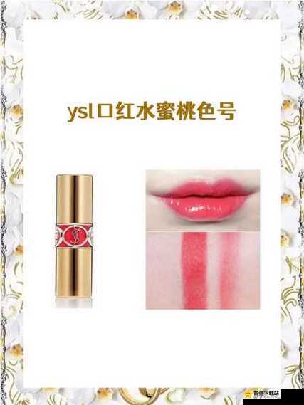 ysl口红水蜜桃色号6004 你的完美妆容必备品